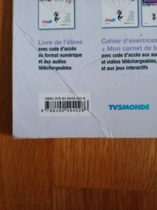 Libro de Francés de ejercicios 3 ESO