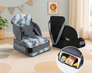 Alzador portátil infantil con almacenamiento