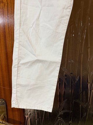 Pantaloni Woolrich bianchi in cotone