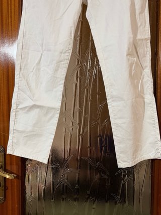 Pantaloni Woolrich bianchi in cotone