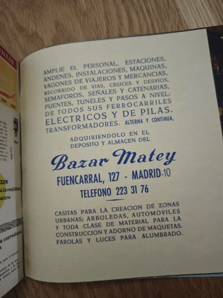 Catálogo Maquetas Ferroviarias Märklin 1966