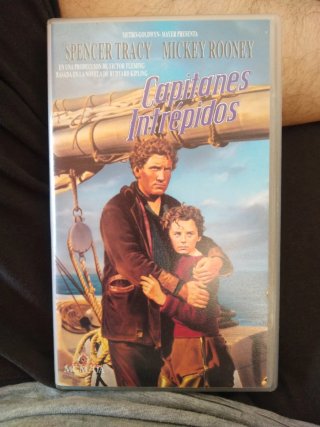 Cinta VHS Capitanes Intrépidos