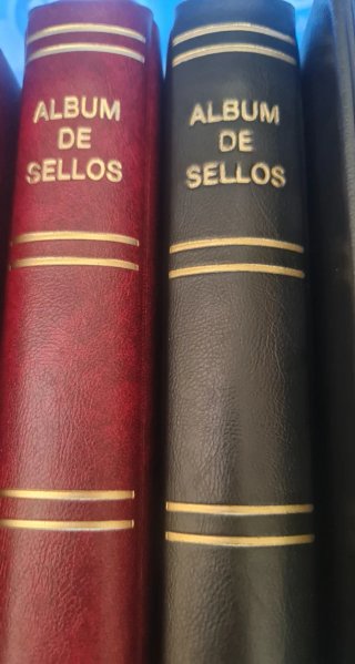 Álbum de Sellos Beumer (BBB) Rojo y Negro