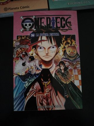 ONE PIECE:1. Amanecer, 35.Capitán, 36.Novena Just