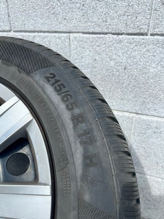 Llantas 17 5x112 con ruedas invierno