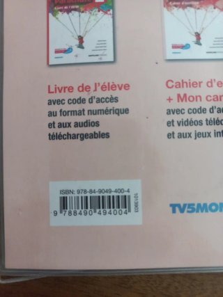 Club Parachute 2, méthode de français Cahier d'...
