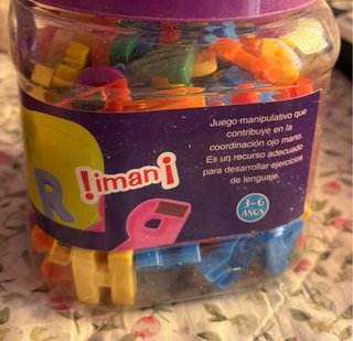 Letras magnéticas limani 3-6 años