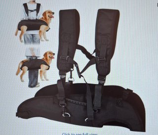 Arnés/Mochila Perro Talla S
