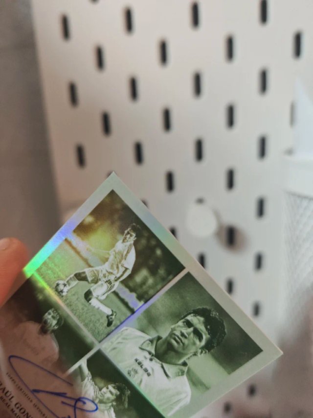 Raúl González Auto  /75  Madrid topps simplicidad