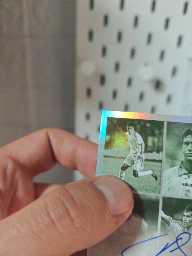 Raúl González Auto  /75  Madrid topps simplicidad