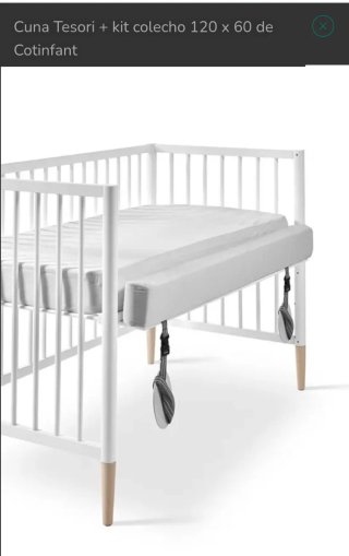Kit Colecho cuna tesori 120x60 cm