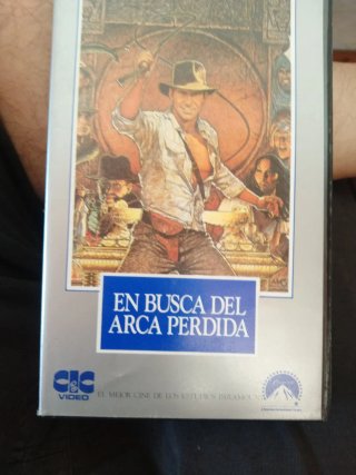 Cinta VHS En Busca del Arca Perdida