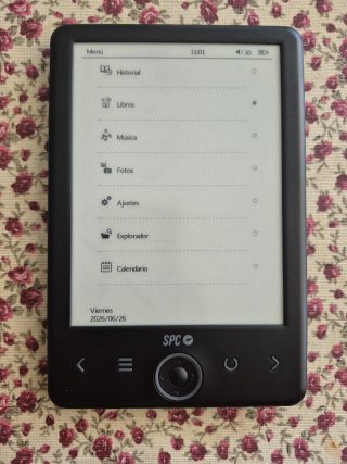 Ebook SPC Dickens 21 Negro Con cargador y funda