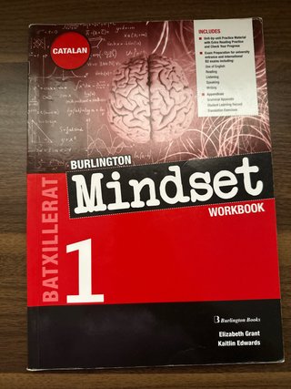 Mindset 1r Batxillerat Workbook Cataluña