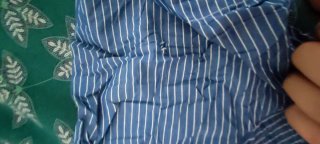 Camisa Lacoste Rayas Azules Hombre