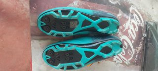 Zapatillas Ciclismo MTB Turquesa número 41