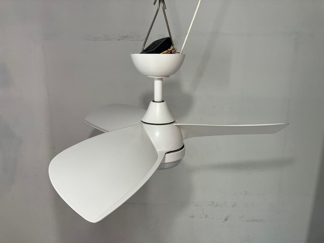 Ventilatore soffitto Led D.92 bianco + telecomando