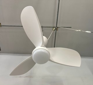 Ventilatore soffitto Led D.92 bianco + telecomando