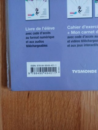 Libro de Francés de texto 3 ESO