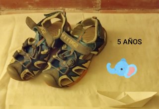 Sandalias Verano, Talla 5 Años, unisex.