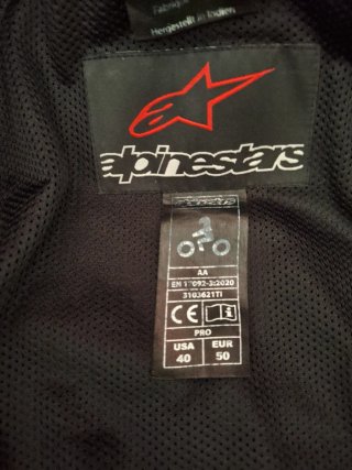 Chaqueta de cuero Alpinestars