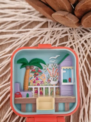 Cajita Polly Pocket Lancha Rápida 1991