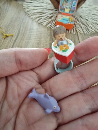 Cajita Polly Pocket Lancha Rápida 1991