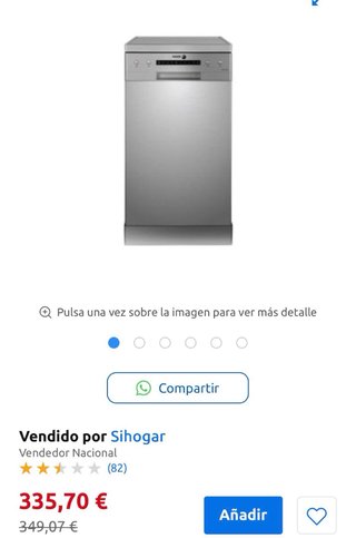 Lavavajillas Fagor 45 cm