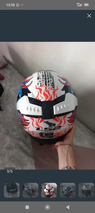 Casco de moto integral LS2