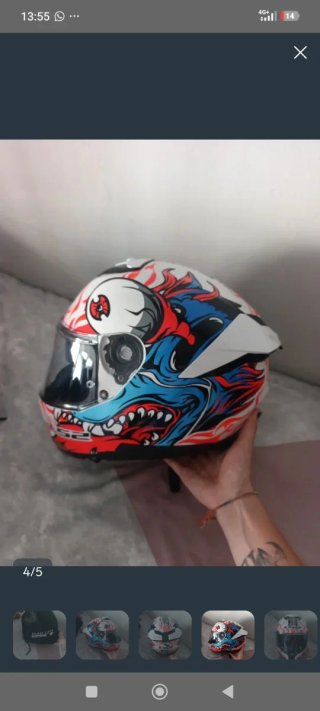 Casco de moto integral LS2
