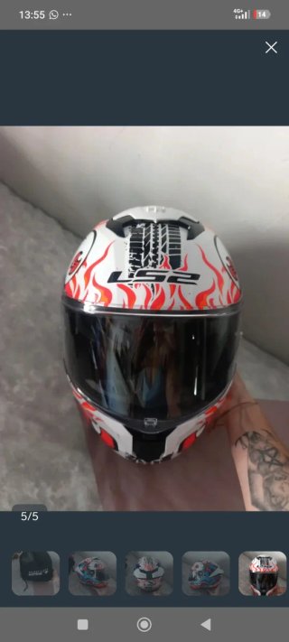 Casco de moto integral LS2