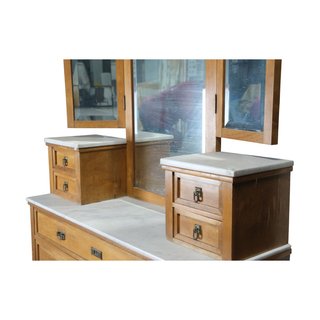 Mueble tocador madera siglo XX