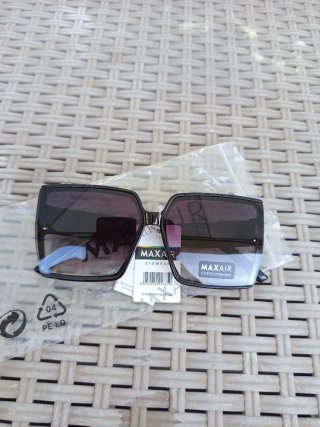 Occhiali da sole MAXAIR neri e viola