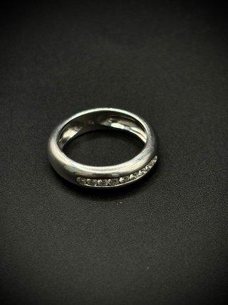 ANILLO ORO BLANCO 18K 6,24GR T12