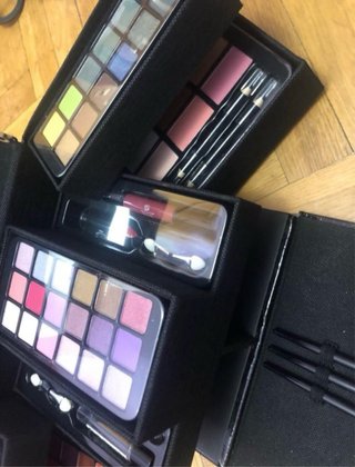 Neceser Maquillaje Negro/Multicolor Nuevo