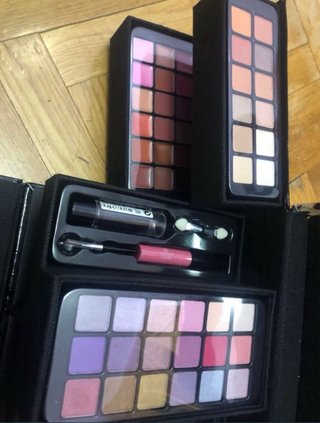 Neceser Maquillaje Negro/Multicolor Nuevo