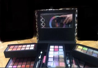 Neceser Maquillaje Negro/Multicolor Nuevo