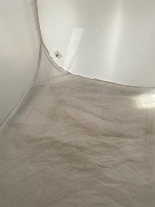 Set de fotografía con iglú y dos focos con trípode