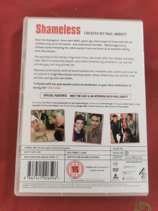 DVD Shameless Series 1 y 2