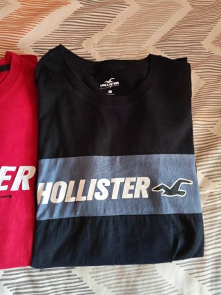 Lote 3 Camisetas Hollister Talla S