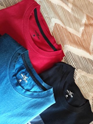 Lote 3 Camisetas Hollister Talla S