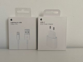 Cable Lightning a USB y Cargador iPhone