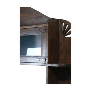 Mueble de pino siglo XX con cubreradiador