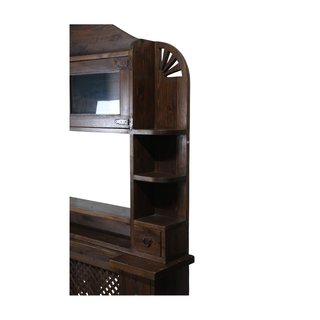 Mueble de pino siglo XX con cubreradiador