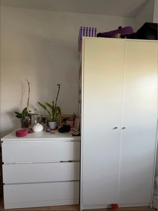 Cómoda MALM IKEA 3 cajones blanca