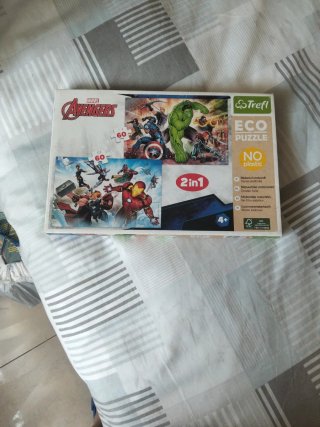 Puzzle Vengadores 2 en 1 (60 piezas)