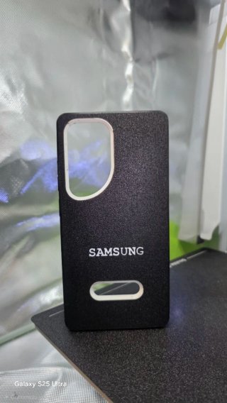 Funda Samsung Galaxy S25 Ultra Negra con blanco