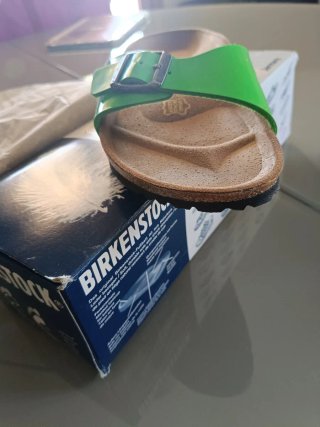 Birkenstock Madrid 37 Verde NUOVE