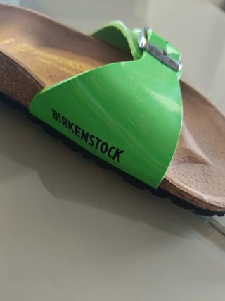 Birkenstock Madrid 37 Verde NUOVE