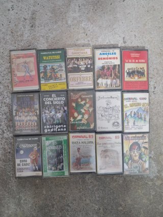 Lote 15 Cintas Carnaval de Cádiz